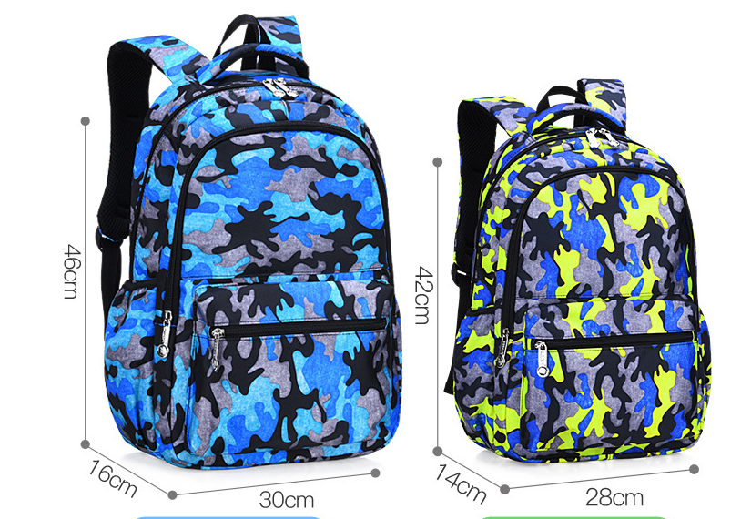 size Camouflage color backpack