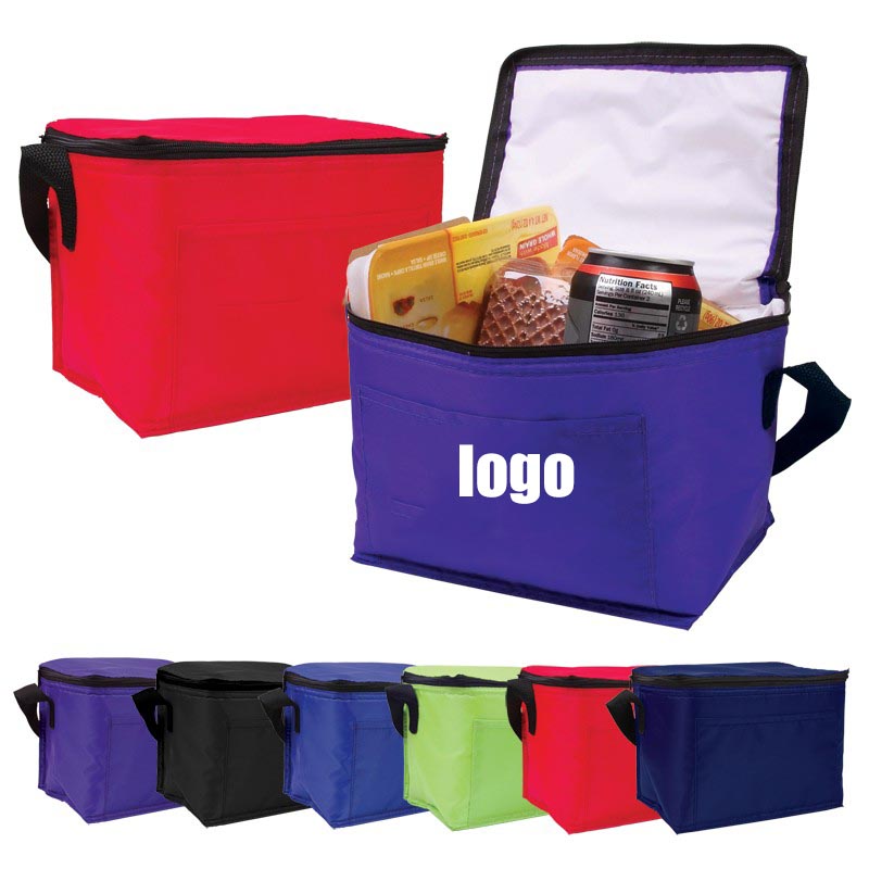 Customize Portable Non-woven Thermal Insulation Cooler Bag with Logo Printing