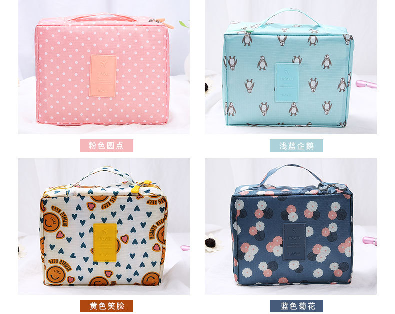 more colors show of women cosmetic storage bag