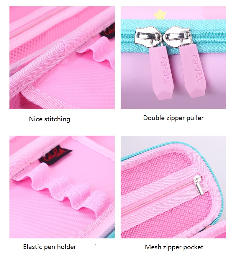 details of 3D Cartoon Pencil Case