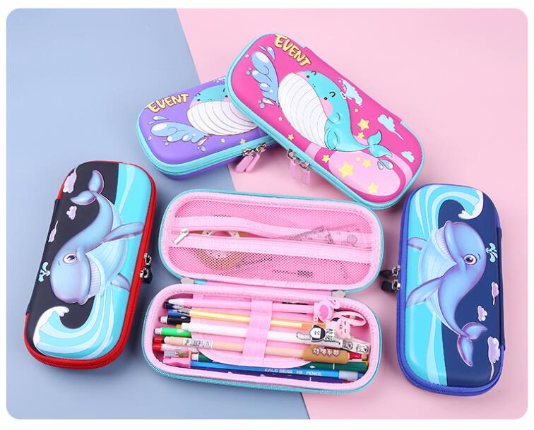 Lovely EVA 3D Cartoon Pencil Case for Kids