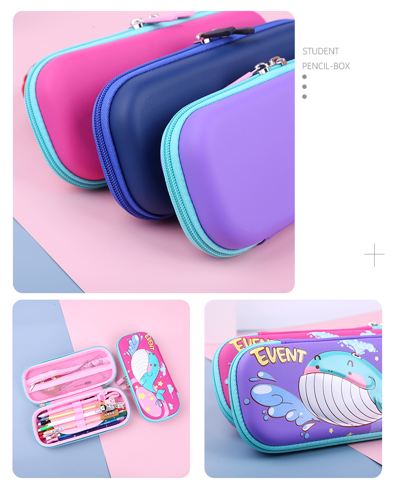 student 3D Cartoon Pencil Case