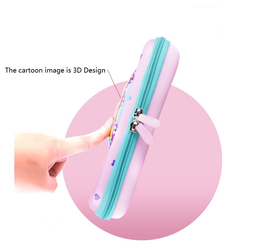 lovely EVA 3D Cartoon Pen Box for girls