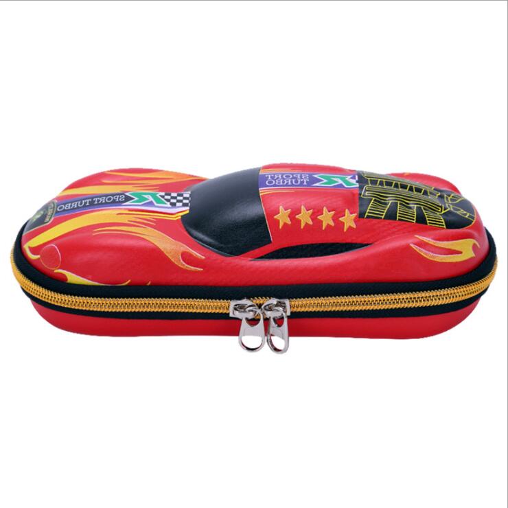 Car Design EVA 3D Cartoon Pencil Box for Pupil