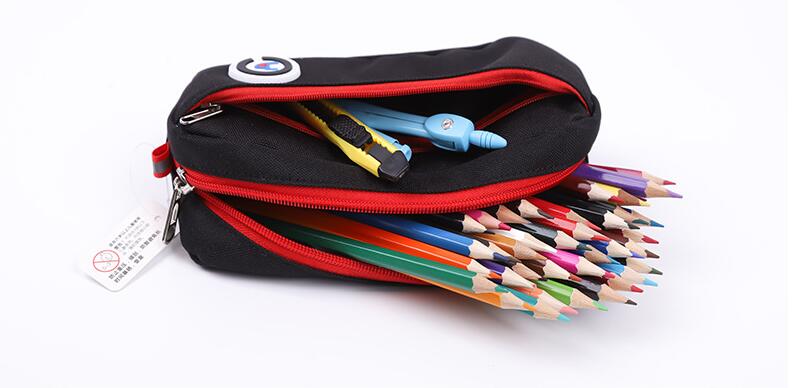 structure show of canvas pencil bag