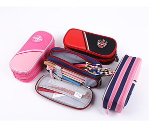 Fashion Student Stationery Organizer Pencil Bag 