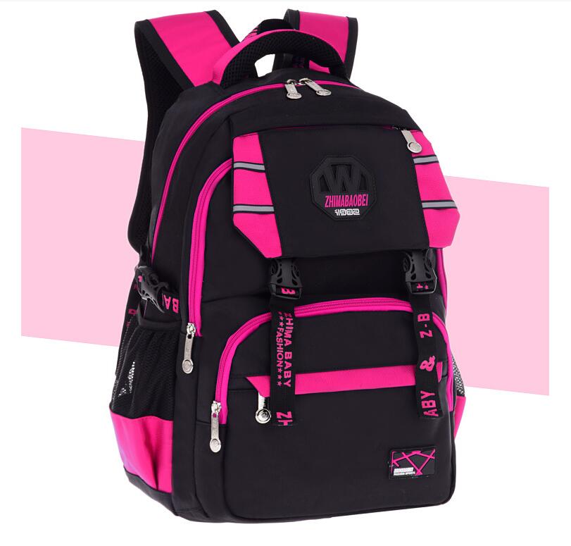rosy color of light weight Outdoor Backpack for College