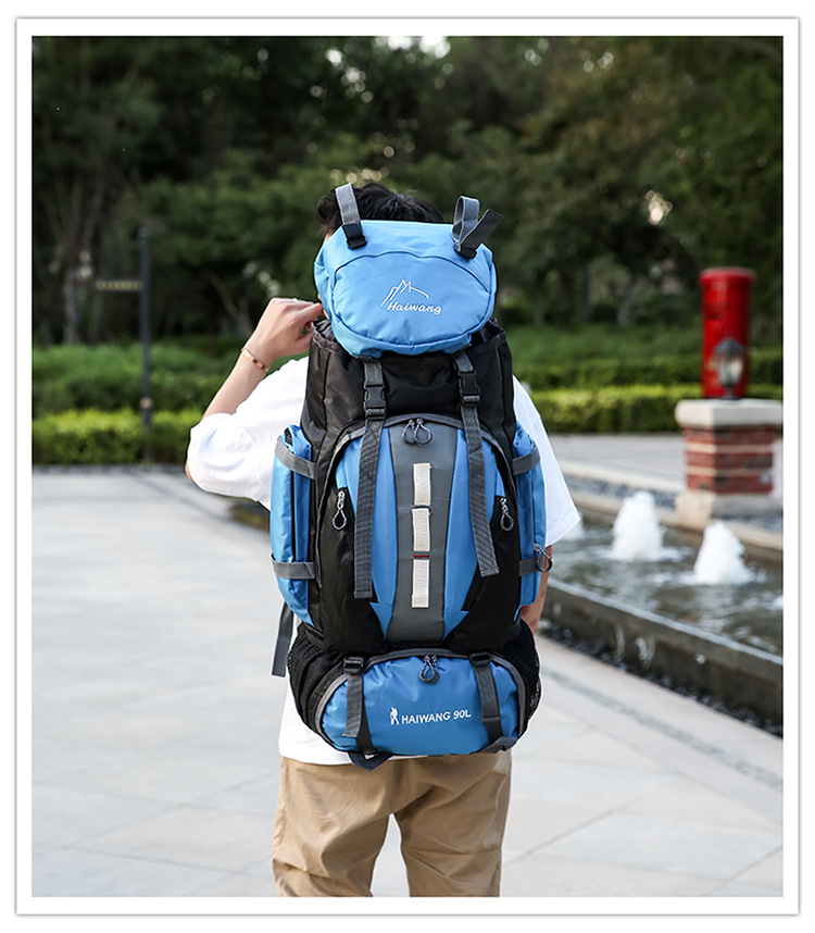 model 1 show of Outdoor Camping Hiking Mountaineering Backpack Bag
