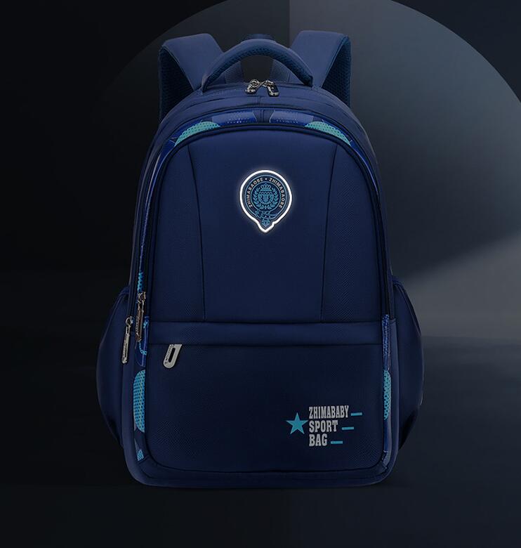 Large Capacity Children Backpack School Bag for Boys with reflective strip