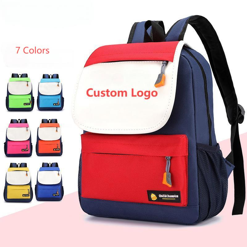 Custom Logo School Bag Book Bag Backpack for Promtional Gift