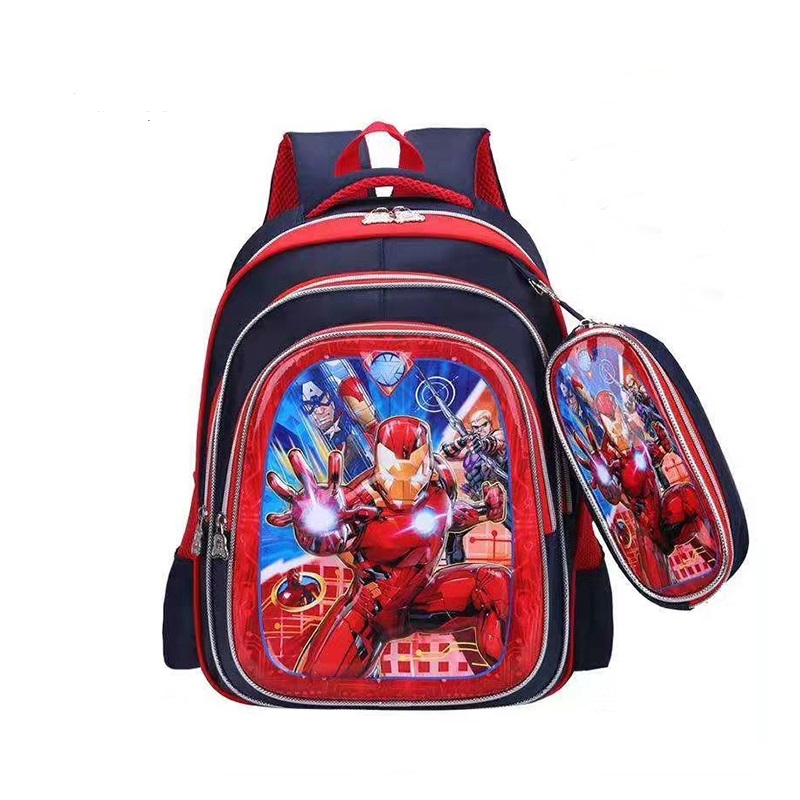 3D Kids bag with pencil case