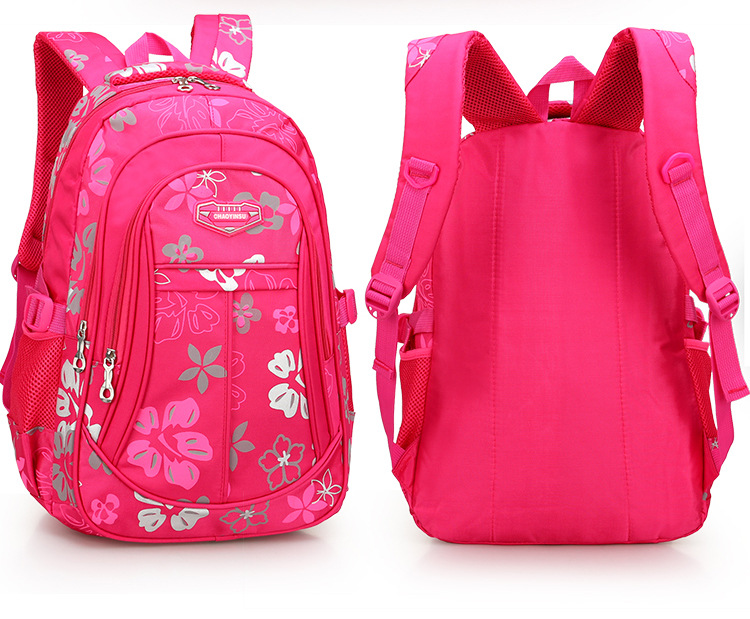 Rose color Girls Bookbag