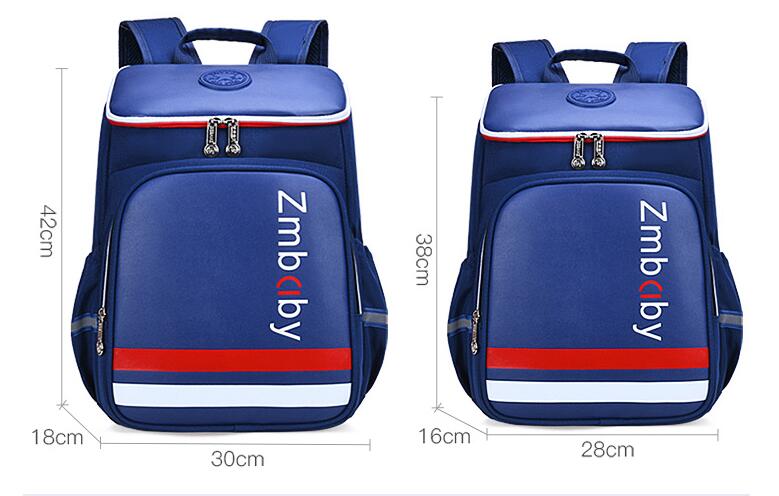 size of Pupil Schoolbag Kids Book Bag for Primary School