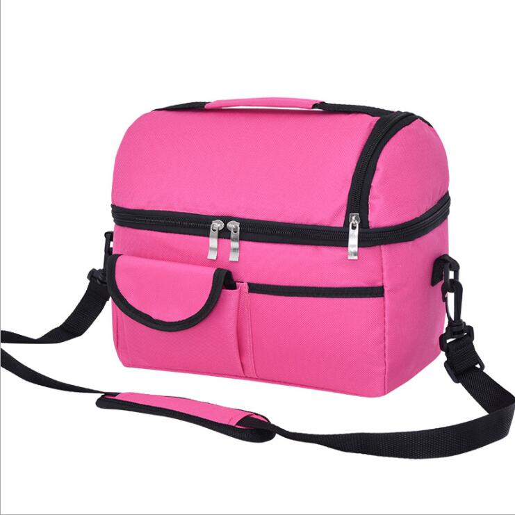 Polyester Insulation Thermal Lunch Bag Cooler Bag