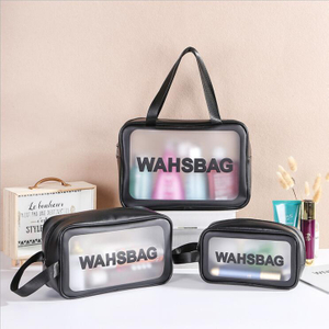 Waterproof Transparent PVC Cosmetic Wash Bag for Travel