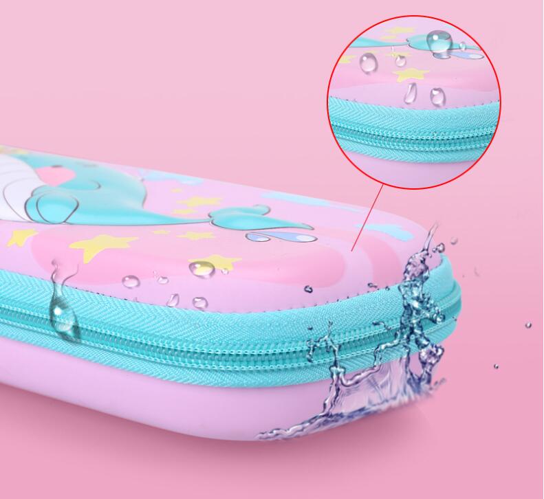 waterproof EVA 3D Cartoon Pencil Case