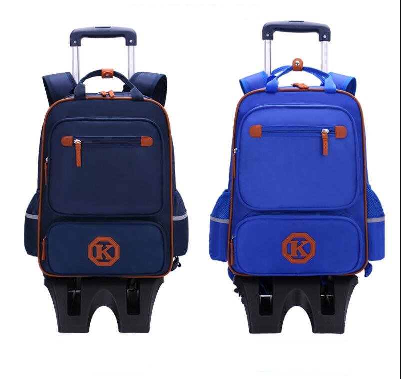 color show of Kids Rolling School Backpack Bag for Primary school