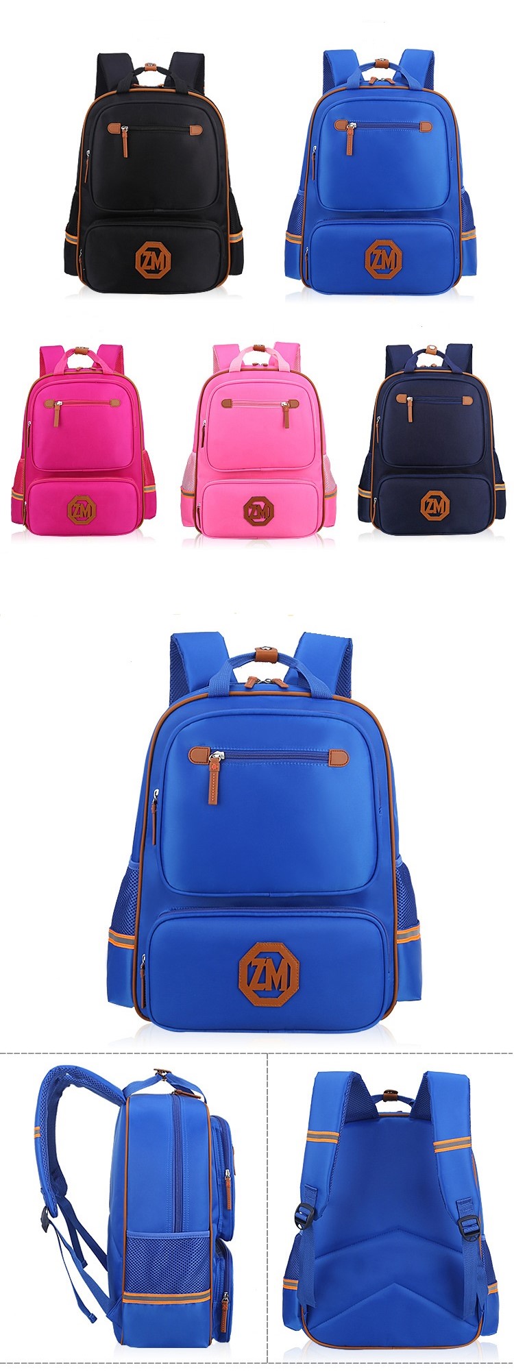 Customize Kids Rolling School Backpack Bag for Primary school from ...