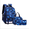 3 in 1 Stylish Children Backpack Schoolbag Set for Middle School