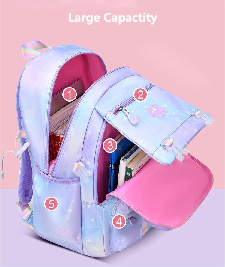 New Style Waterproof School Bag Backpack for Girls Student Schoolbag for teens