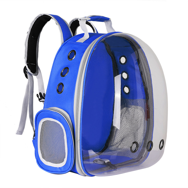 Breathable Large Space Cat Dog Carrier Pet Backpack for Kitty Small Dog Transparent Pet Carrier for Travel