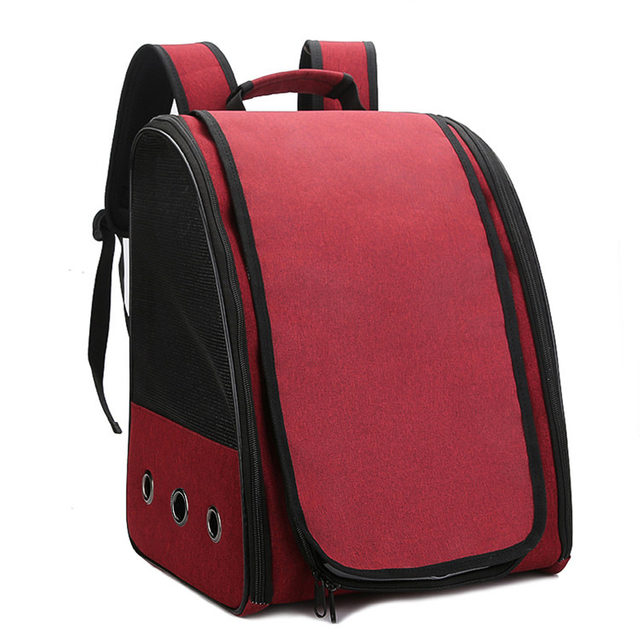 Factory Wholesale Portable Pet Carrier Backpack Bag for Dog Cat Pet Carrying Bag Pet Cage