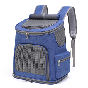 Factory Customize Portable Pet Carrier Backpack Bag for Dog Cat Pet Carrying Bag Pet Cage