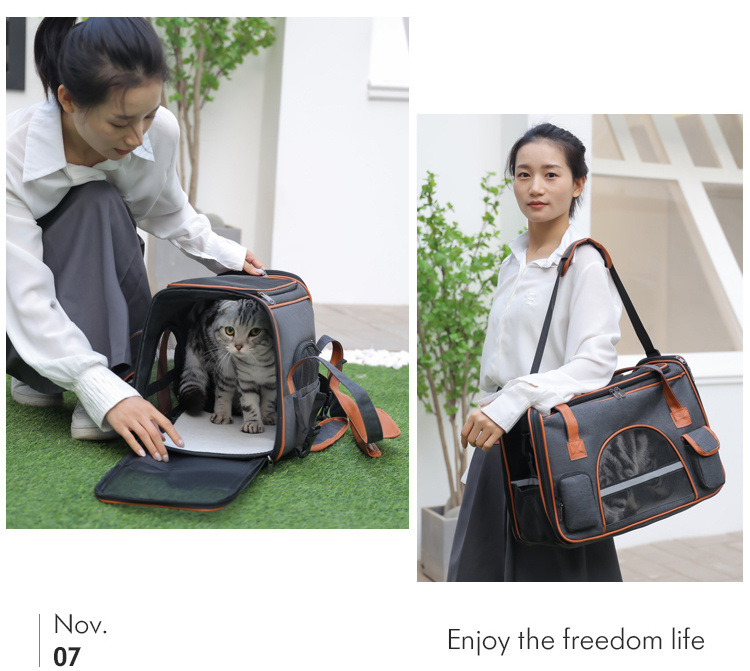 portable pet carrier bag