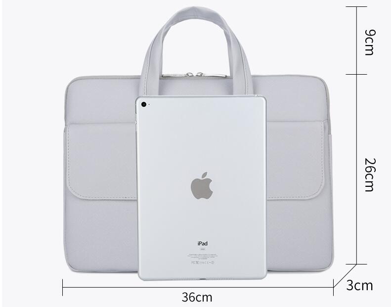 size of computer briefcase