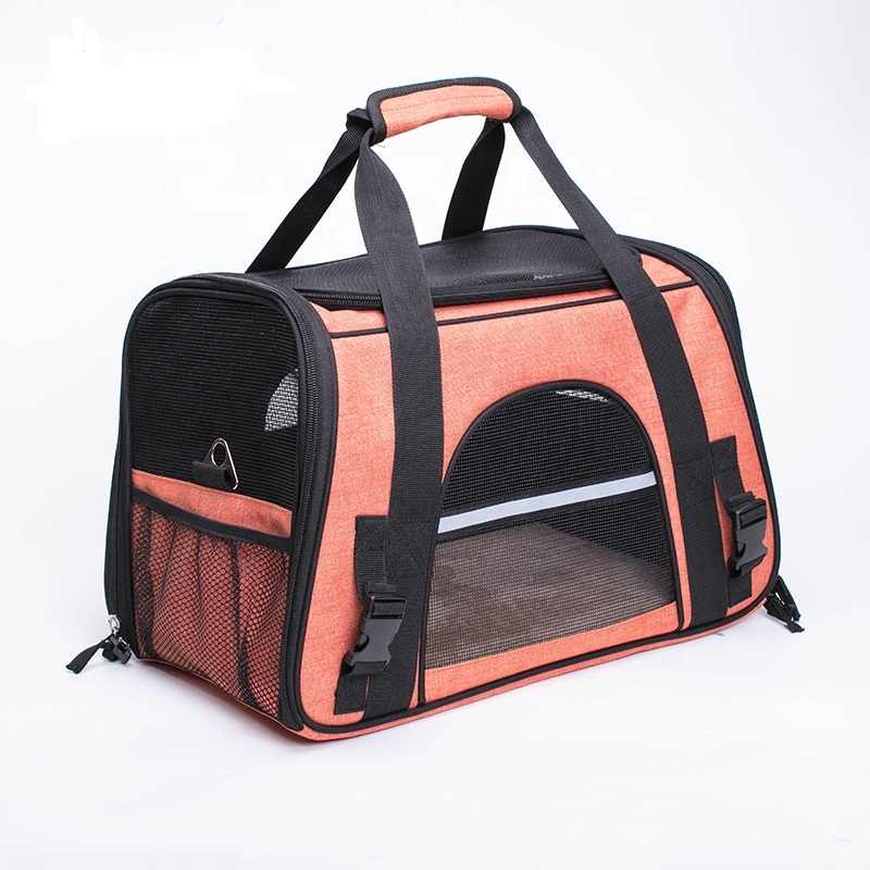 Airline Approved Soft-sided Portable Pet Travel Carrier Bag Sling Bag Dog Cat Carrying Bag
