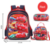 3 in 1 Student Bookbag Schoolbag Set for Primary Boys Girls with Lunch Bag and Pencil Case