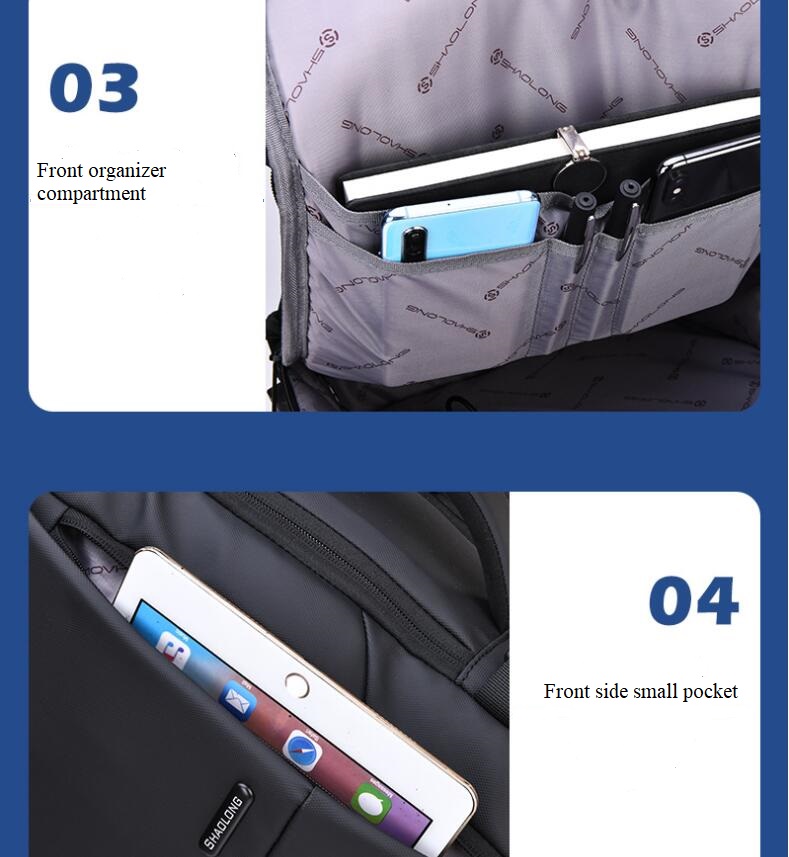 Lining of Laptop Travel Backpack