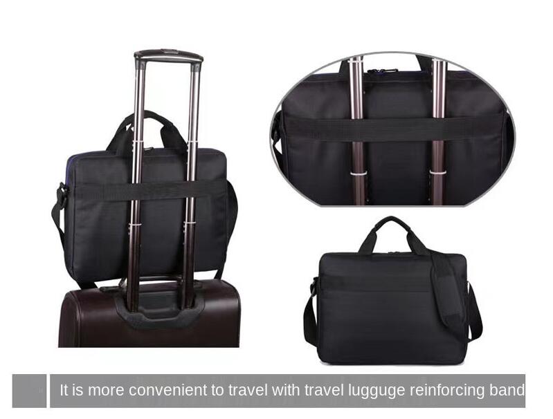 Laptop Briefcase with luggage band