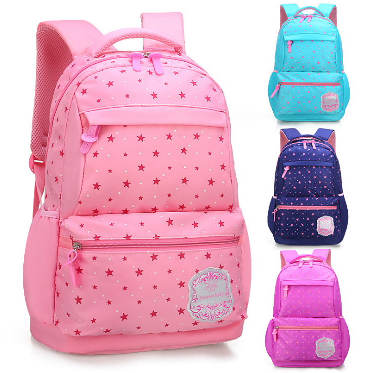 Waterproof School Backpack Bag for Junior Middle School Girls