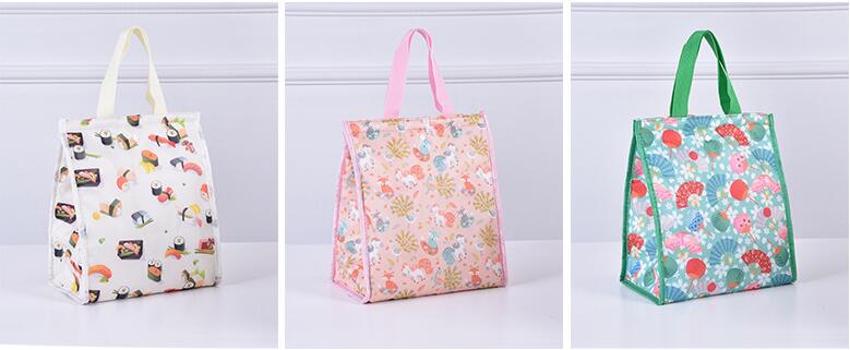 color1 of polyester insulation lunch bag