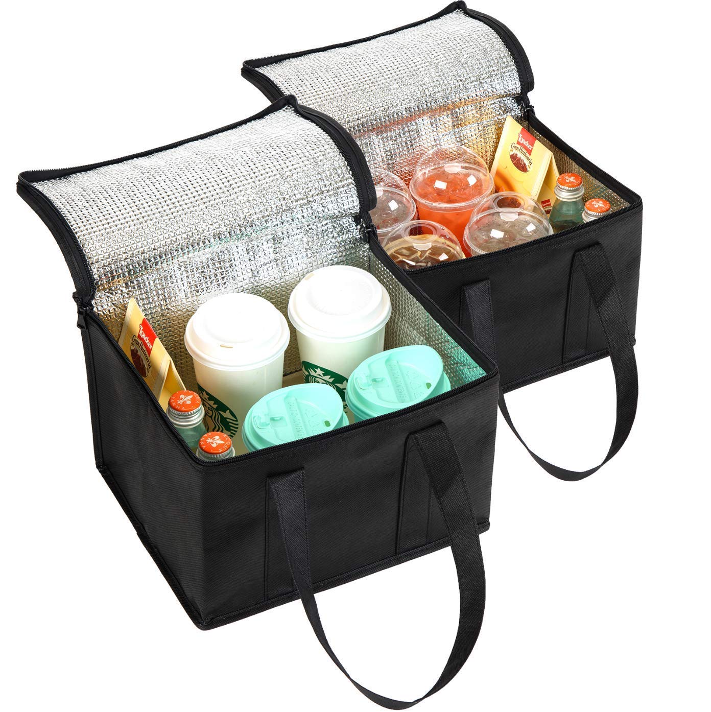 Non-woven food delivery cooler bag