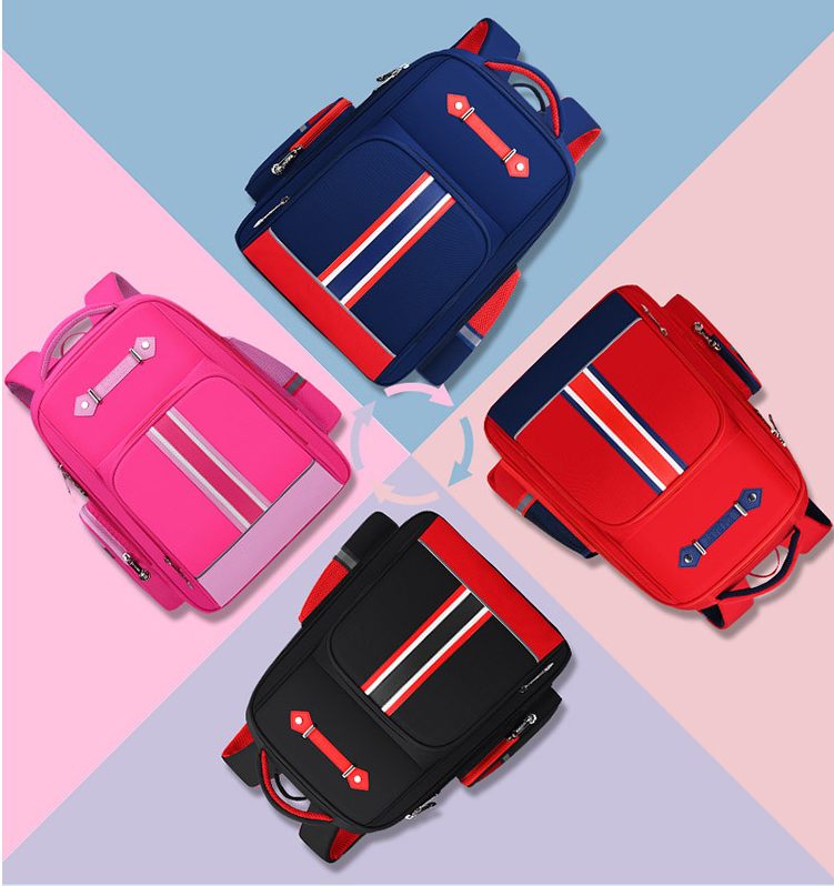 colors of Children Book Bag Schoolbag for Primary School