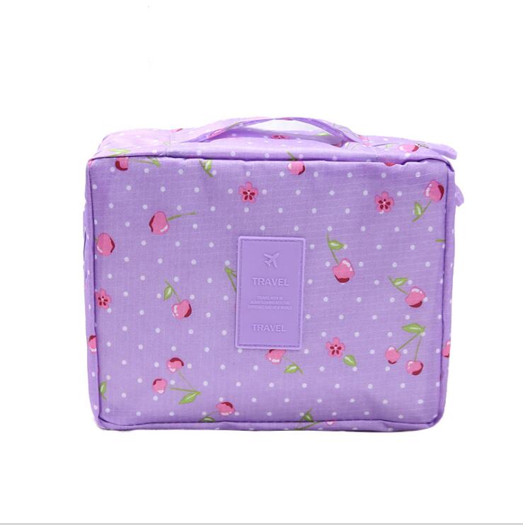 Portable Girls Travel Cosmetic Storage Bag Organizer