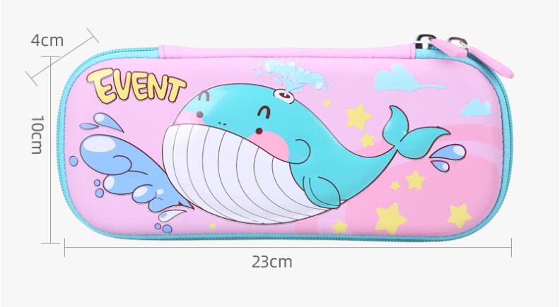 size of 3D Cartoon Pencil Case
