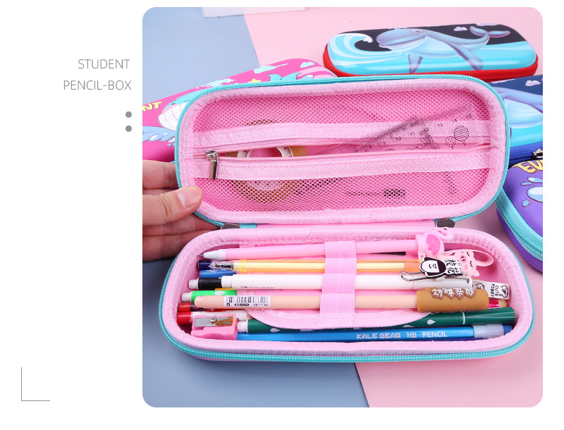 Eva Pencil Case With Compartments Custom 3d Pencil Case - China