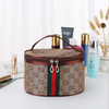 Portable Travel PU Toiletry Kit Cosmetic Bag for Women
