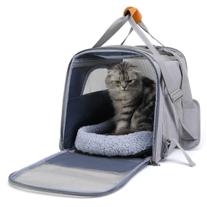 Wholesale Foldable Portable Pet Travel Carrier Bag Sling Bag for Dog Cat Carrying Bag