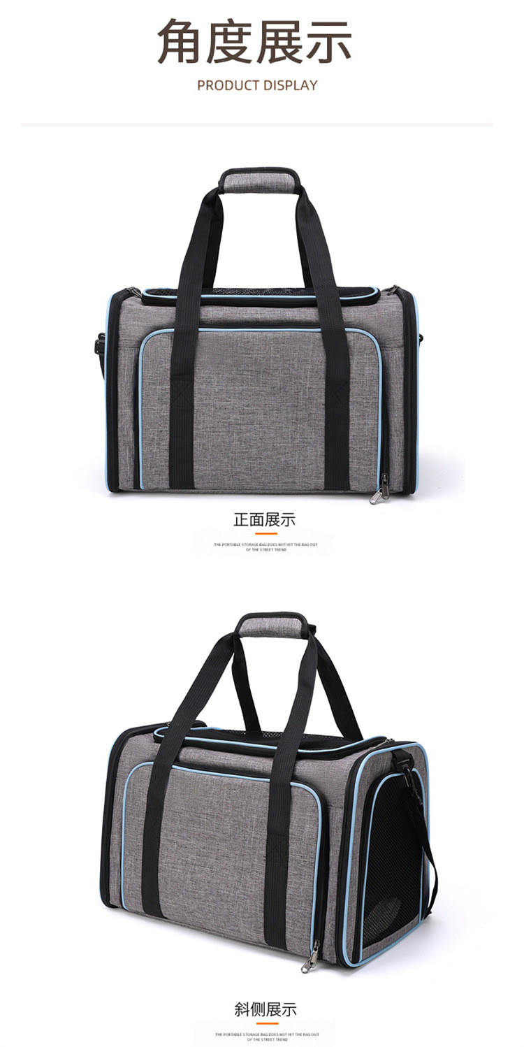 expandable pet carrier bag