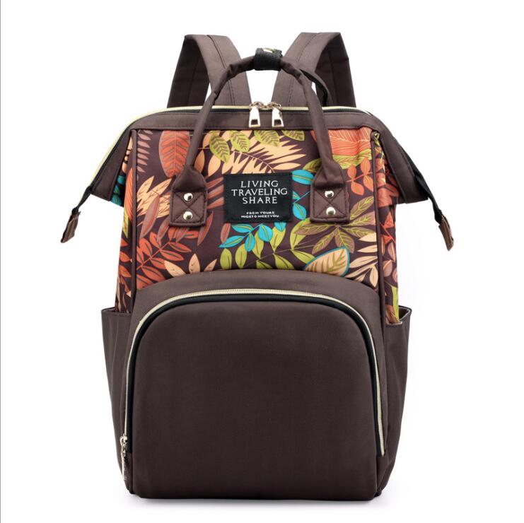 Fashion Multifuction Baby Backpack Nappy Bag for Mummy Outgoing