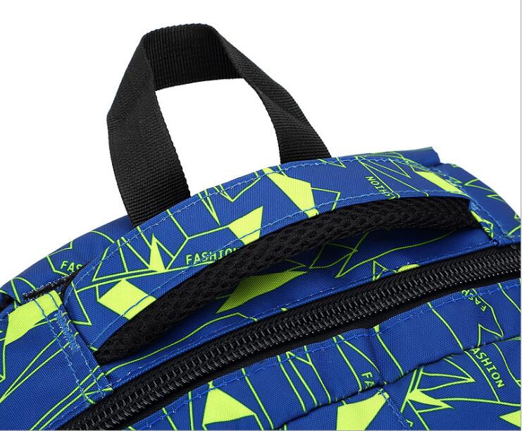 top of backpack bag