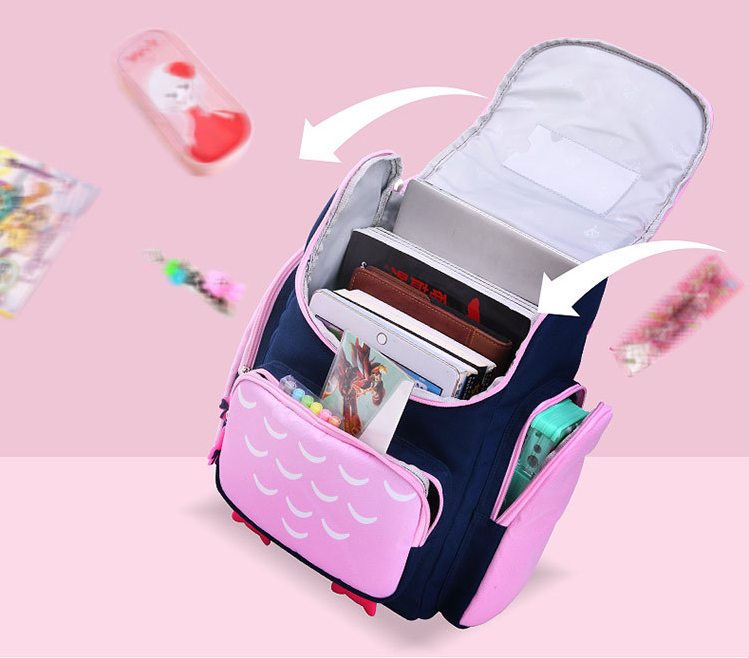 opening show of schoolbag for kids backpack for preschool