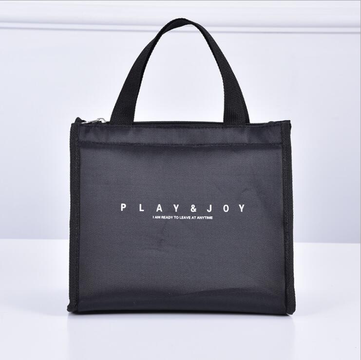 Customize Promotional Polyester Thermal Insulated Lunch Tote Cooler Bag