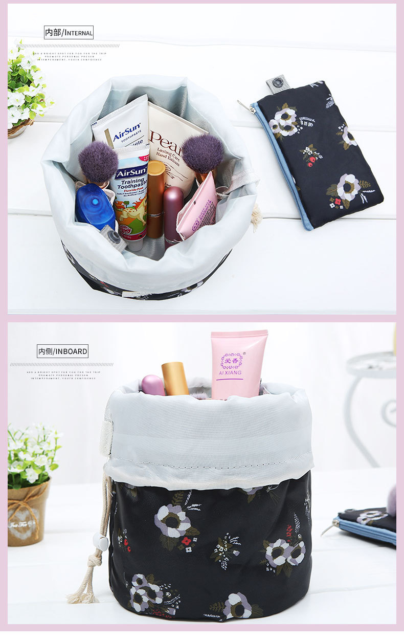 details of Drawstring Travel Toiletry Storage Bag-2