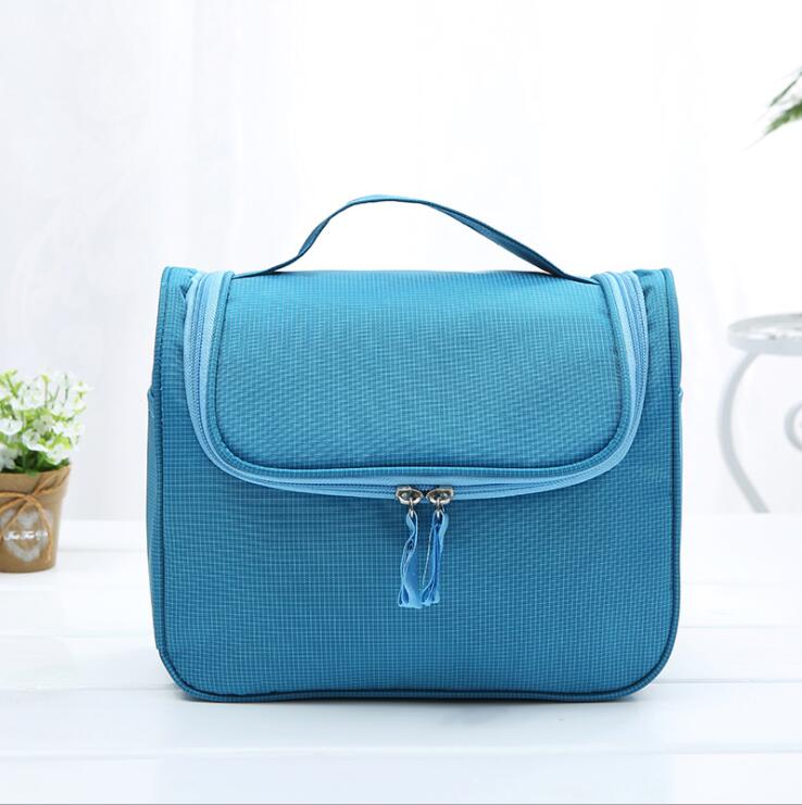 Waterproof Women Travel Makeup Bag Organizer with Hanging Hook