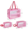 Waterproof Transparent PVC Cosmetic Wash Bag for Travel